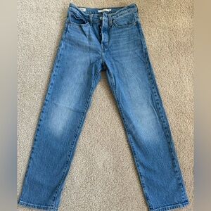 Wedgie Stairght Levi’s